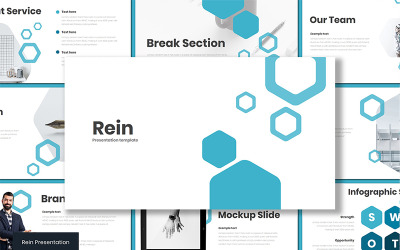 Rein - шаблон Keynote