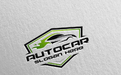 Auto 14 Logo šablona