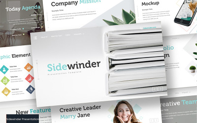 Sidewinder - шаблон Keynote