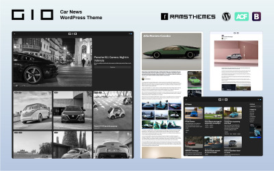 GIO - Autonieuws WordPress Thema