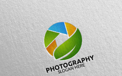 Nature Camera Photography 62 Szablon Logo