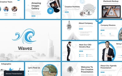Wavez - Keynote template