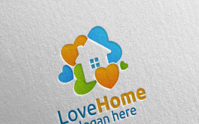 Home Painting Vector 4 Logo Template