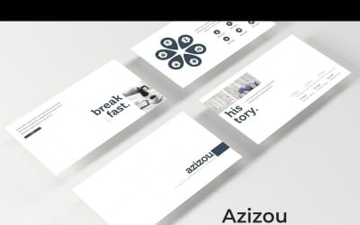Azizou - основний шаблон