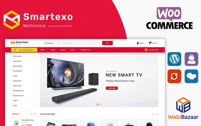 Responsywny motyw WooCommerce Smartexo - Electronic Multipurpose #93059