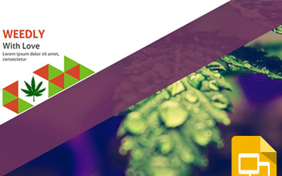 Weedly Medical Cannabis Google Slides
