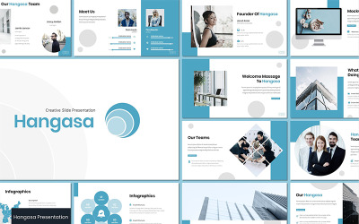 Hangasa的PowerPoint模板