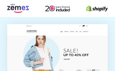 Kardone Wholesale Store Template Clean Shopify Theme