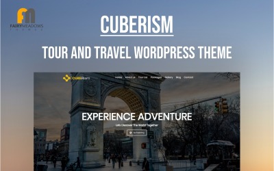 Kuberyzm - motyw WordPress z wycieczkami i podróżami
