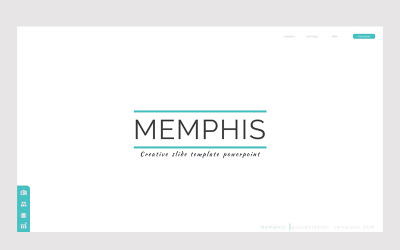 Memphis - modelo de apresentação