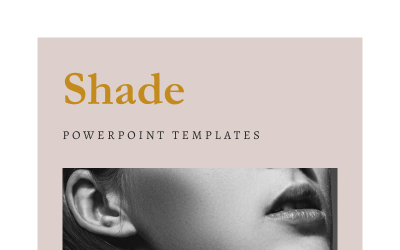 SHADE PowerPoint template