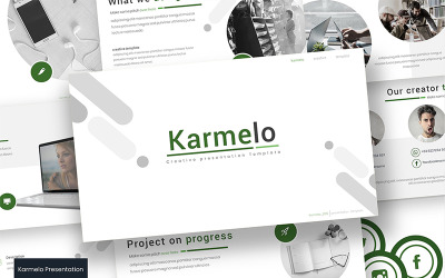 Szablon Karmelo PowerPoint