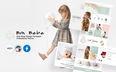 Bon Bebe - Modelo de design de loja infantil Tema da PrestaShop