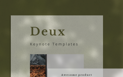 DEUX - Keynote-Vorlage
