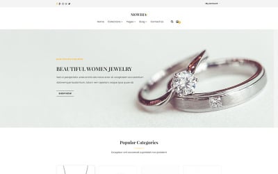 Sieraden | Creatieve multifunctionele PSD-sjabloon