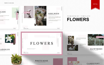 Blommor | PowerPoint mall