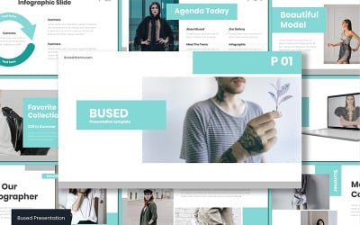 BUSED PowerPoint template