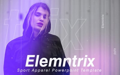Elemntrix - szablon PowerPoint