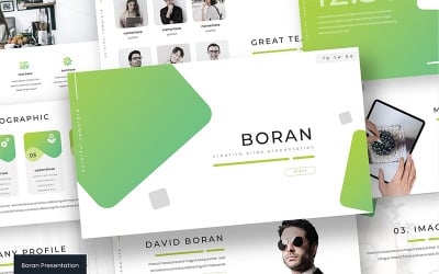 Plantilla PowerPoint de Boran