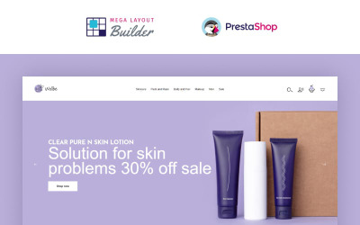 Wellbe - PrestaShop-tema för e-handel online för K-Beauty