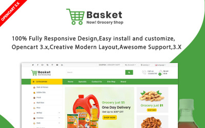 Basket Grocery №93424