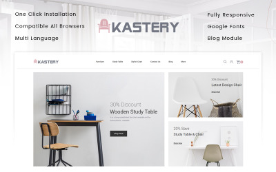 Reszponzív Kastery - Wood Store PrestaShop sablon 93425