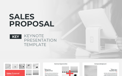 Sales Proposal - Keynote template