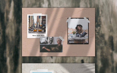 VSTK DSN mood board product mockup