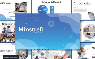 Minstrell - Keynote şablonu