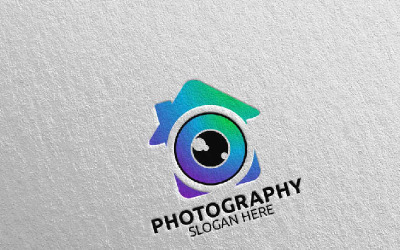 Home Camera Photography 34 Logo Template