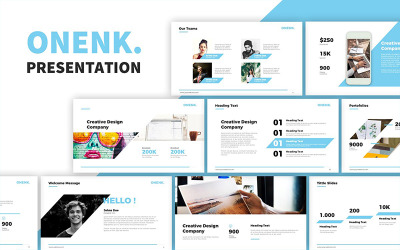 Modello di PowerPoint Onenk