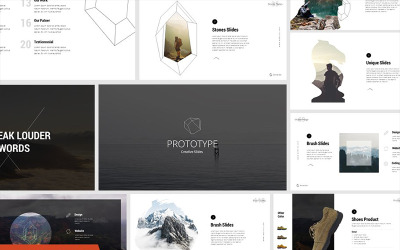 Modelo de protótipo do PowerPoint