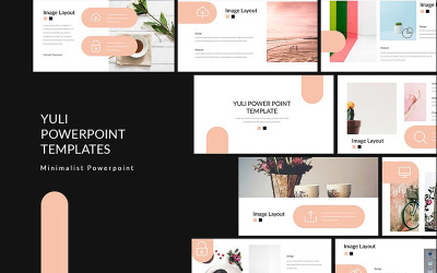 Szablon Yuli Lookbook PowerPoint