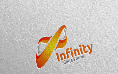 Infinity loop Design Logo Template
