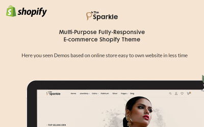 Sparkle - El tema de Shopify Premium de joyería