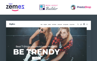 Stylixo - T-shirt eCommerce-ontwerpthema PrestaShop-thema