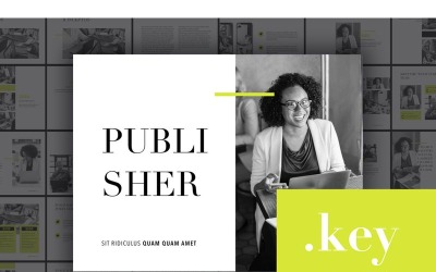 Editore: modello di Keynote