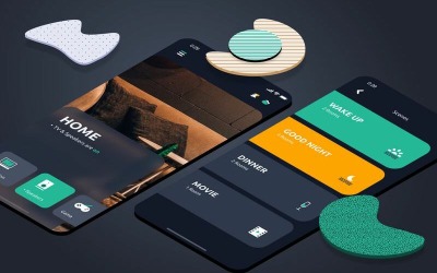 Szenen Dark Sketch Template