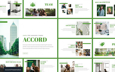 Accord PowerPoint template