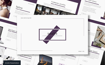 Anulla PowerPoint template
