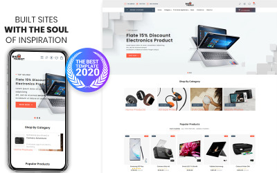 Bigmarket — motyw Shopify premium dla elektroniki i smartfonów