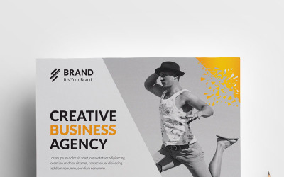 Marke - Creative Business Flyer Vol_ 30 - Vorlage für Corporate Identity