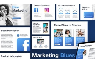 Marketing Blues Google Presentaties