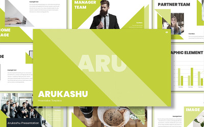 Modello PowerPoint di Arukashu