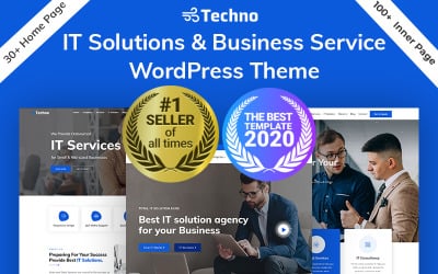 Techno - Многоцелевая тема WordPress для ИТ-решений