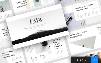 Estu - Clean - Keynote template