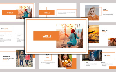 Farisa - Szablon Creative Business PowerPoint