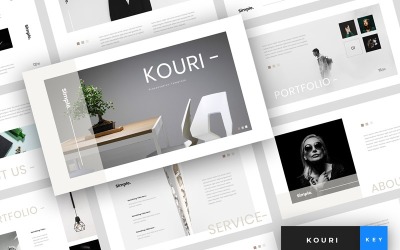 Kouri - Minimal - Keynote template