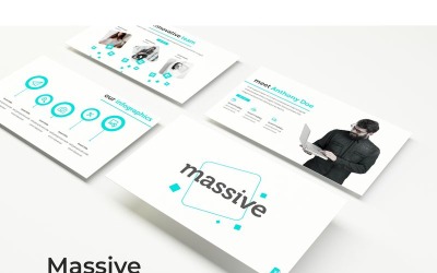 Massiv PowerPoint-mall