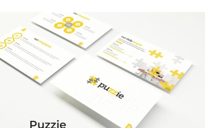 Modèle PowerPoint de puzzle